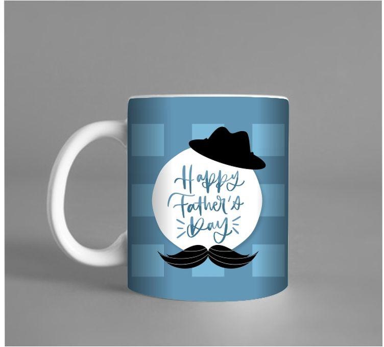 Happy Father's Day Custom Branded Ceramic Mug