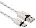 Universal 3.3ft Type C Male To USB 2.0 A Male Data Charging Cable USB 3.1 For Phone Tablet White
