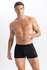 Defacto Man Casual Regular Fit Knitted Boxer - Black
