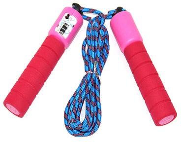 Adjustable Skipping Rope With Counter Display 180cm
