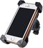 Universal 360 Rotating Bicycle Handlebar Mount Phone Holder, Black