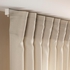 ROSENROBINIA Sheer curtain, 1 piece - beige 300x300 cm