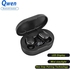 Qwen Mini Wireless Earbuds Bluetooth Earphones Headset LED Display Black