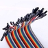 40PCS Jumper Wire Cable 1P-1P 2.54mm 20cm Female to Female For Arduino