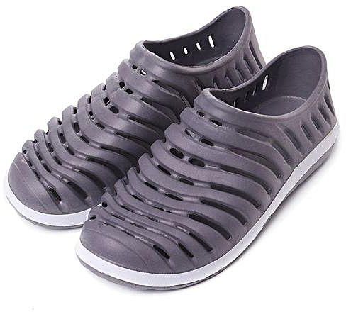 Universal New Candy Color Beach Shoes Men's Hollow Sandals Rubber Flats Slip On Sports