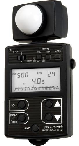 Spectra Cine Professional IV-A Digital Exposure Meter (Black)