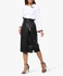 Black Jennet Leather Skirt