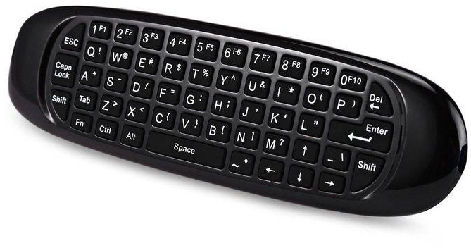 Generic TK668 3 In 1 2.4GHz Wireless Air Mouse Full QWERTY Keyboard With TV Remote Control Function