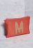 Letter M Cosmetic Bag