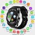 Smartwatch V8 Touch Screen Sports Round Screen Smart Phone Watch – Black