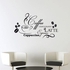 Water Resistant Wall Sticker - 35x65cm