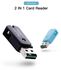 Micro USB 2 IN 1 OTG Card Reader Support TF Card Recorder