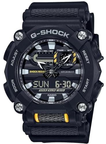 Casio GA-900-1AER G-Shock Analogue-Digital Watch for Men, Black