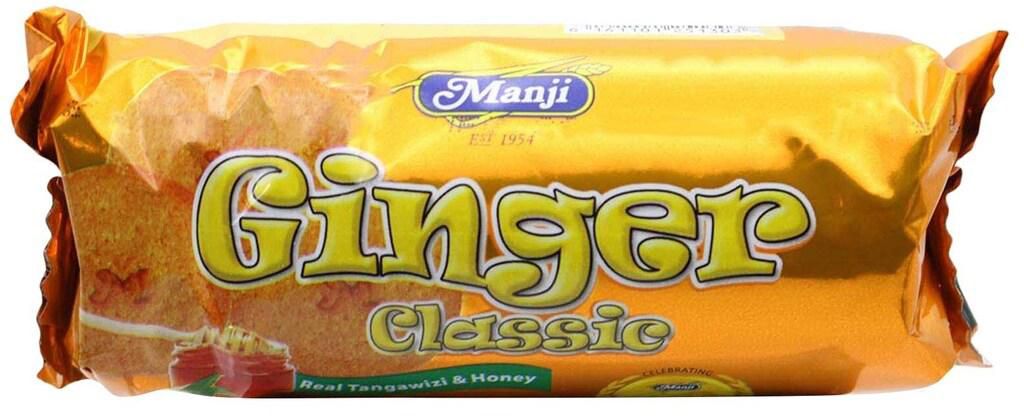 Manji Classic Real Ginger Cookies 75g