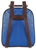FSGS Blue Stylish Pattern Print Buckle Design Girls Backpack 100190