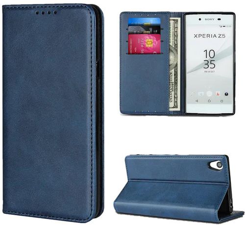 Sony Xperia Z5 XZ2 Premium XZ3 XZ1 Compact  XA1 XA2 Ultra Cover Magnetic flip wallet protective Case