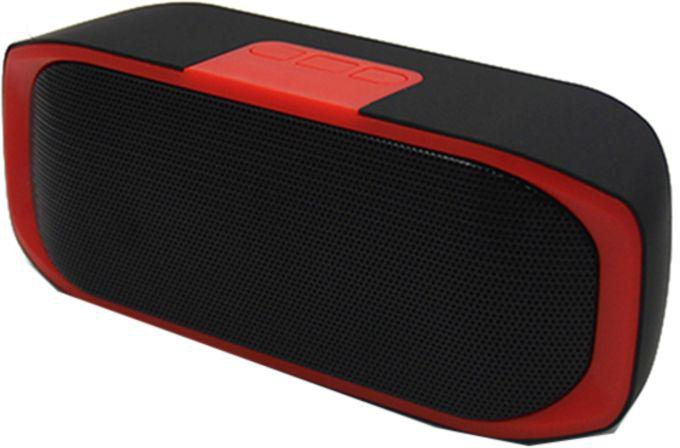 Portable Wireless Bluetooth Speaker With Mic LU-V3598R Red/Black