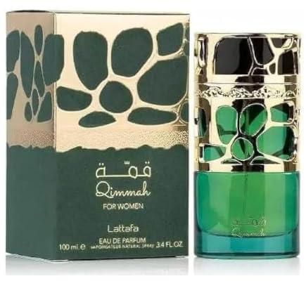 Qimmah Perfume for Women 100ml Oud Musk Eau De EDP Arabian Fragrance Lavender, Safron, & Clary Sage