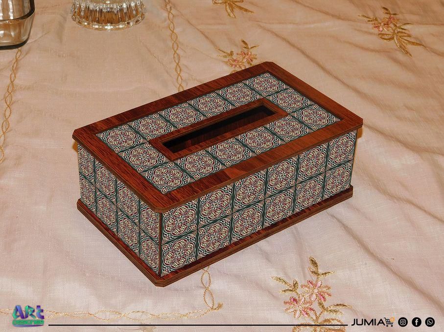 Wooden Tissue Box - 24x15x9 Cm