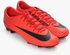 Red Hypervenom Phelon VI Firm-Ground Football Shoes