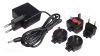 CameronSino For Sony MHSCM1, MHSCM1/D, MHSCM1/V, MHSCM1D, MHSCM1-D Camera Power Charger with 4 Travel Plugs
