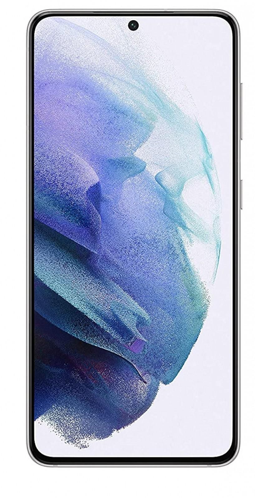 Samsung Galaxy S21 Dual SIM Smartphone, 256GB 8GB RAM 5G (UAE Version) -  Phantom White