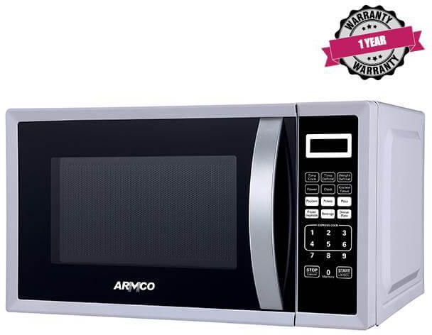 ARMCO Microwave AM-DS2043(WW) 20L Digital Microwave Oven, 1000W, White in Kenya
