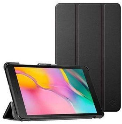 Samsung Galaxy Tab A 8.0" Sleek Book Cover Design For 2019- Black