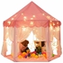 Generic Princess Castle Play House Game Tent With Star Lights 135X135Centimeter