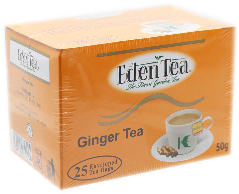 Eden Tangawizi Tea Bags 50g