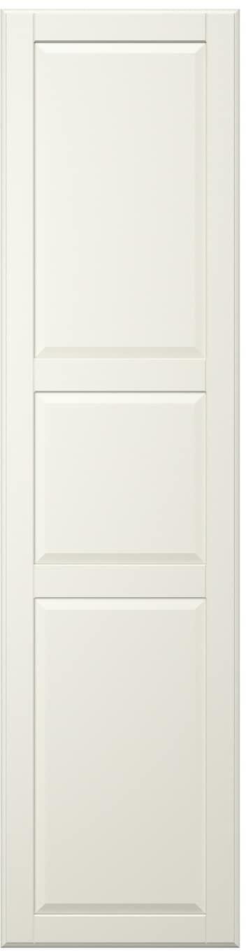 TYSSEDAL Door with hinges - white 50x195 cm