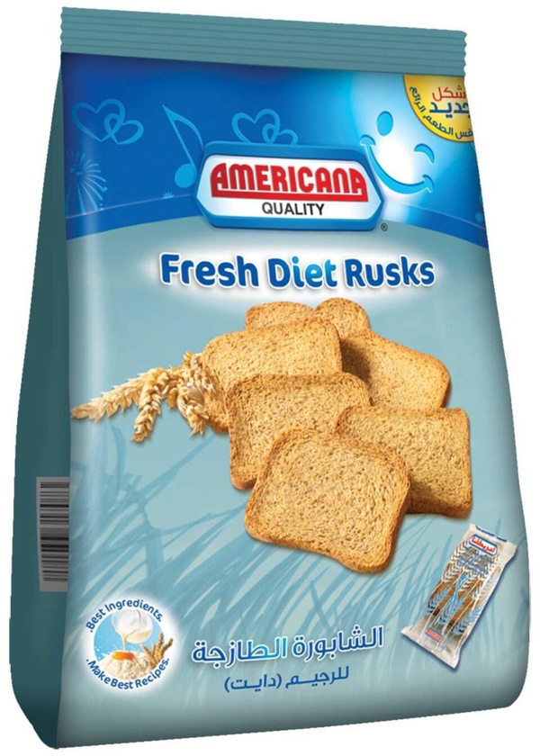Americana Diet Rusks 350g
