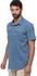 Columbia CLAO9152-41304 Royce Peak II Short Sleeve Shirt for Men - M, Blue