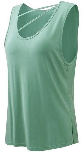 Women Quick Dry Breathable Sports Vest Green