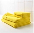 Cotton Polka Dot Pattern,Yellow - Bath Towels