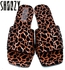 Shoozy Fashionable Slippers - Black / Brown