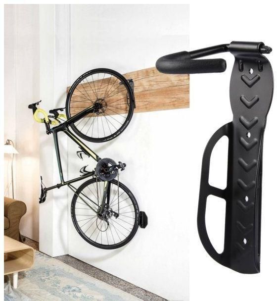 حامل دراجة علي الحائط قوي التحمل يصلح لجميع أنواع الدراجات