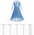 Costume Princess Dress for Toddlers Dress Up Birthday Cosplay Cape with Accessories