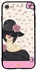 Protective Case Cover For Apple iPhone 8 Black Hat Girl