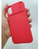 Slim Soft Silicon Push Pull Camera Protection Case For IPhone 12/12 Pro - Red