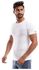 Round-Neck Short-Sleeve Solid Undershirt for Men, Set of 3