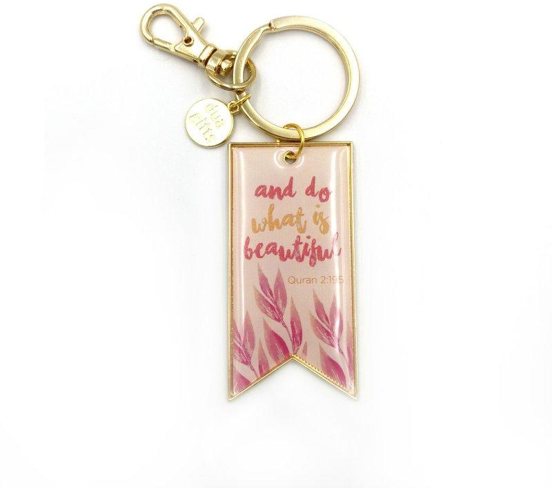 Do What Is Beautiful Keychain