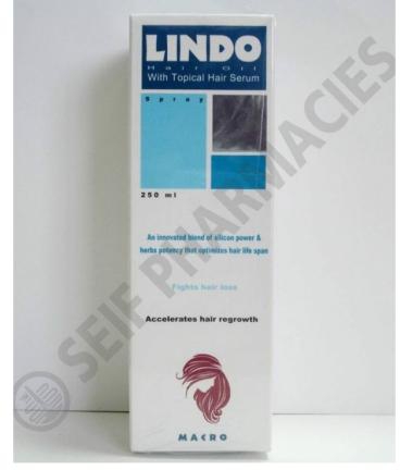 LINDO HAIR OIL SPRAY 250 ML