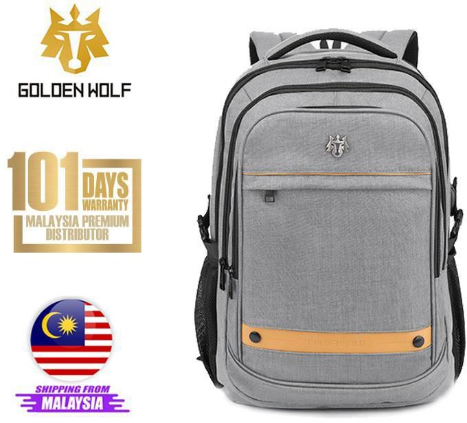 Golden Wolf Laptop Backpack Lectro 15.6 (3 Colors)