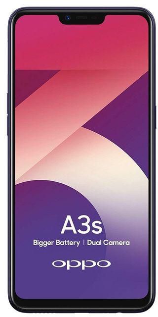 Oppo A3s - 6.2-inch 16GB Dual SIM Mobile Phone - Purple