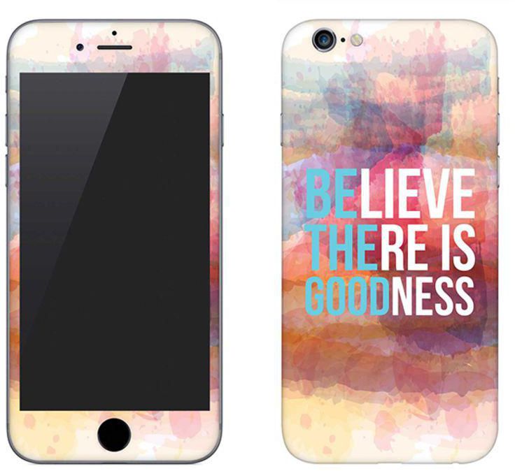 Vinyl Skin Decal For Apple iPhone 6S Plus Be The Good