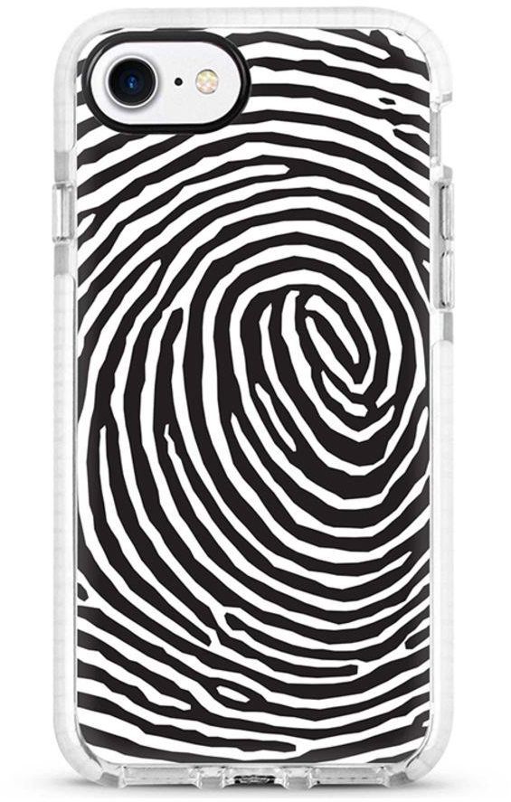 Protective Case Cover For Apple iPhone 7 Finger Prints Full Print