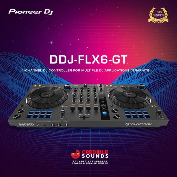 Pioneer DJ DDJ-FLX6-GT 4-Channel DJ Controller (Graphite)