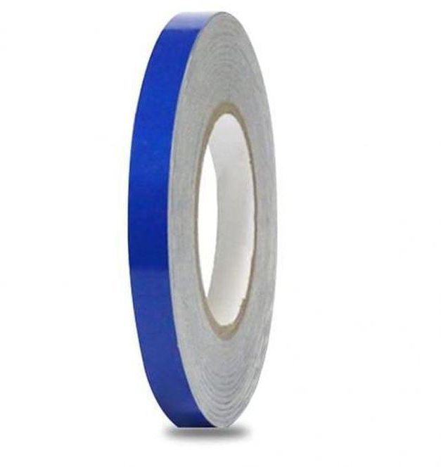 Phosphorous Reflective Adhesive Tape - Blue - 5m, Width 1cm