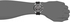 ساعة تيسوت صناعة سويسرية للرجال PRS 516 مينا اسود بسوار مطاطي كرونوغراف - T0444172705100